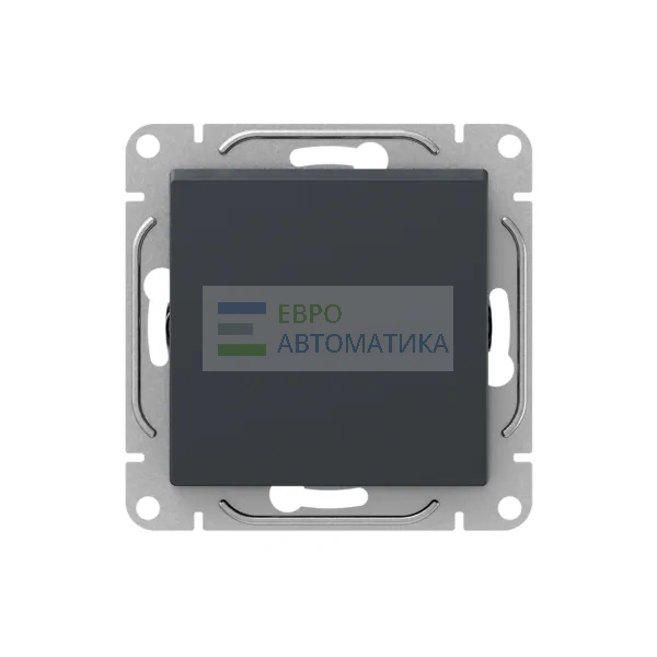 EKF UP1-SWG-10-DP Механизм выключателя, одноклавишный, двухполюсный, графит Эпика EKF