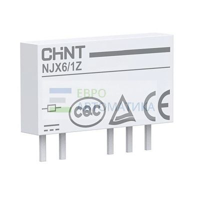 CHINT 525400 Интерфейсное реле NJX6/1Z 10A DC60В 1ПК (R)