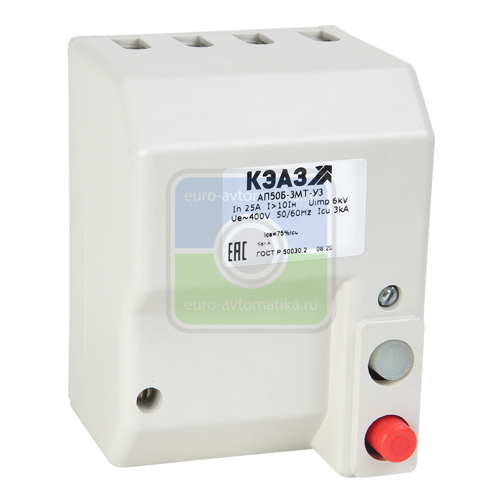 КЭАЗ 106863 Выключатель автоматический АП50Б-2МН-50А-3,5Iн-400AC-РМН230AC-У3-КЭАЗ КЭАЗ 106863 Выключатель автоматический АП50Б-2МН-50А-3,5Iн-400AC-РМН230AC-У3-КЭАЗ