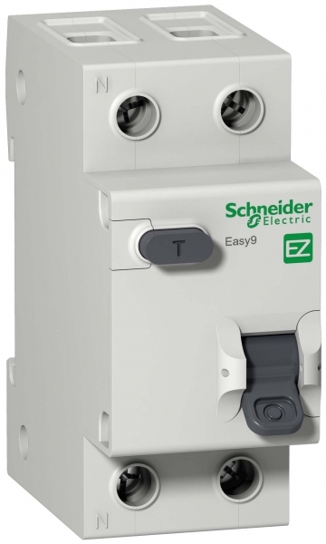 Schneider Electric EZ9D34625 ДИФ. АВТ. ВЫКЛ. EASY 9 1П+Н 25А 30мА C AC 4,5кА 230В =S=
