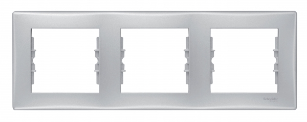 Schneider Electric SDN5800560 Рамка х3 горизонт., алюм.