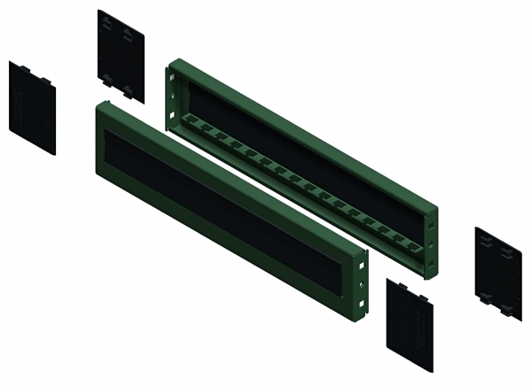 Schneider Electric NSYSPB8100 2 БОКОВЫЕ ПАНЕЛИ ЦОКОЛЯ С ЩЕТ. 800x100