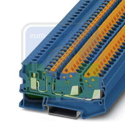 Phoenix contact 3050317 QTCU 2,5-TWIN-MT BU Клеммы с ножевыми размыкателями