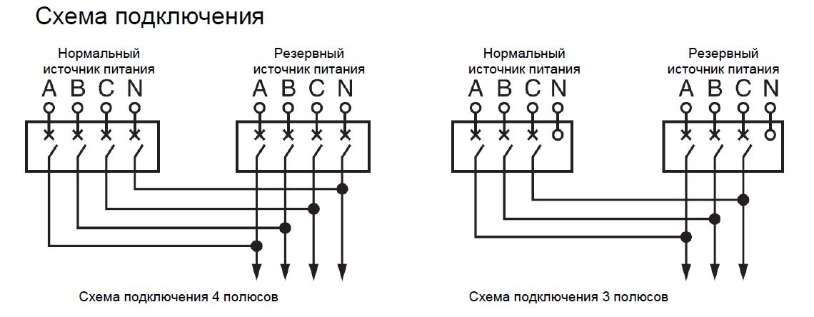 Схема подключения д 90н