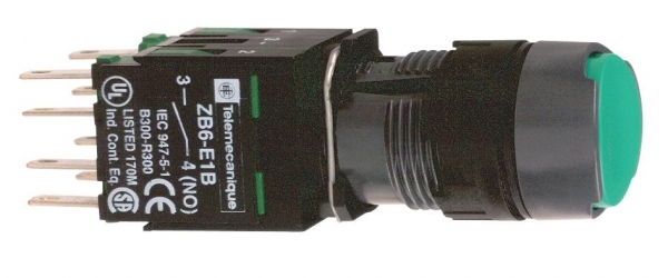 Schneider Electric XB6AA35B КНОПКА 16ММ ЗЕЛЕНАЯ С ВОЗВРАТОМ XB6AA35B Schneider Electric XB6AA35B КНОПКА 16ММ ЗЕЛЕНАЯ С ВОЗВРАТОМ XB6AA35B