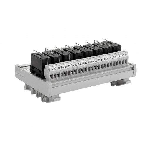 KLEMSAN 158232 Релейный модуль двойной RMG-8 (24V AC/DC 10 A.)