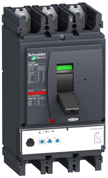Schneider Electric 3П3Т АВТОМ. ВЫКЛ. MIC.2.3M 320A NSX400N (арт.LV432776)