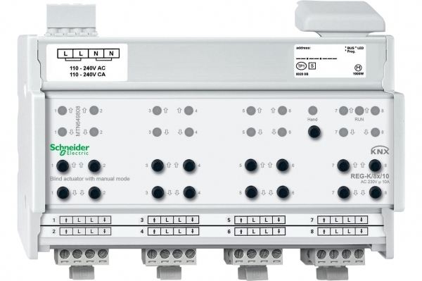 Schneider Electric MTN649808 АКТОР ДЛЯ ЖАЛЮЗИ REG-K/8Х/10