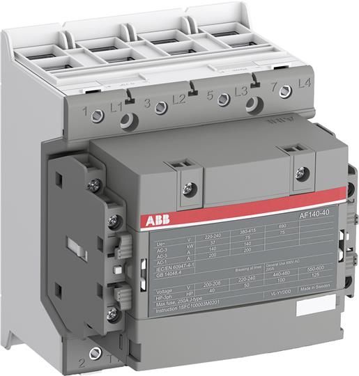 ABB 1SFL447101R1400 Контактор AF140-40-00-14, катушка 250-500В AC/DC