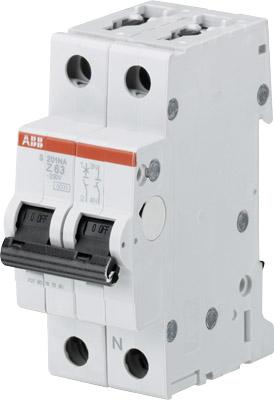 ABB Автомат.выкл-ль 1P+N S201M Z25NA (2CDS271103R0518)