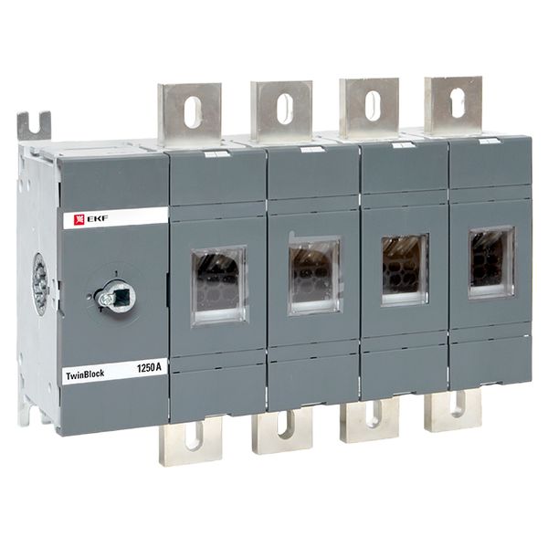 EKF tb-s-1250-4p Рубильник 1250A 4P без рукоятки управления TwinBlock EKF