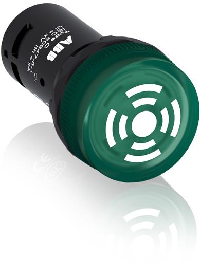 ABB 1SFA619600R6012 Зуммер CB1-601G с непрерывным сигналом, с подсветкой, зеленый, 110-130 В AC ABB 1SFA619600R6012 Зуммер CB1-601G с непрерывным сигналом, с подсветкой, зеленый, 110-130 В AC