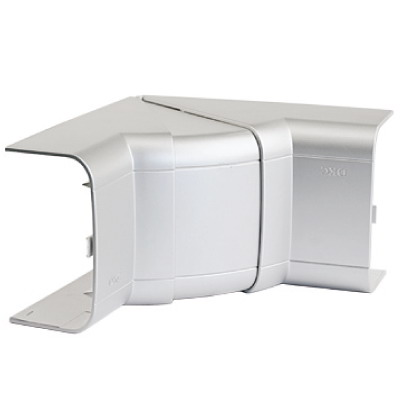 DKC 01451G Угол внутренний 140х50 мм, изменяемый (80-115°), цвет серый металлик