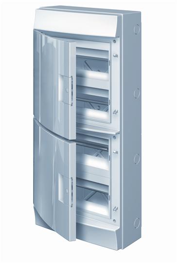 ABB Бокс настенный Mistral65 48М непрозр. дв (арт.1SL1107A00)