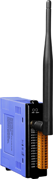 ICP DAS ZT-2015 CR Wireless 6-channel RTD Input Module with 3-wire RTD Lead Resistance Elimination (RoHS) (Long Range)