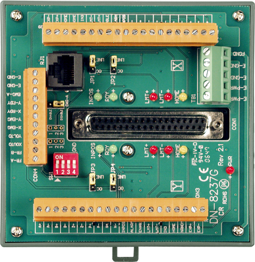 ICP DAS Плата DN-8237GB CR Photo-isolated terminal board for general purpose usage