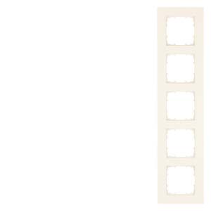 DELTA MIRO РАМКА 5-МЕСТН. 90X90 MM ЭЛЕКТРОБЕЛЫЙ