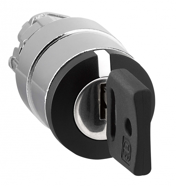 Schneider Electric ZB4BG3 ГОЛОВКА ДЛЯ ПЕРЕКЛ. 22ММ С КЛЮЧЕМ ZB4BG3