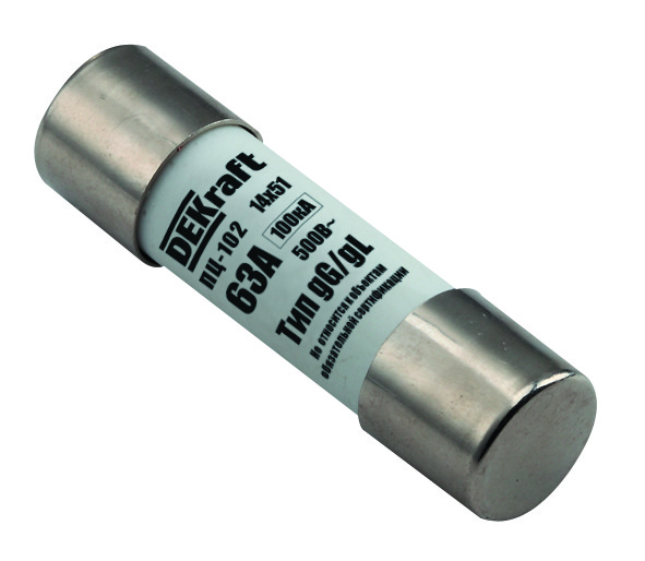 Dekraft 21381DEK Предохранитель цилиндрич. 50A 14x51 ПЦ-102