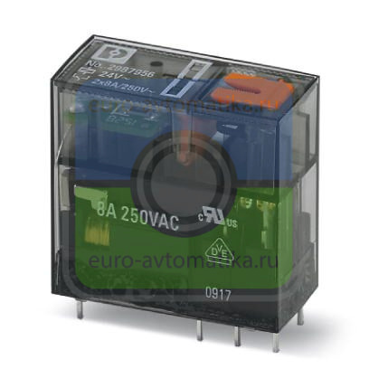 Phoenix contact 2987956 REL-MR- 24AC/21-21/MS Одиночное реле