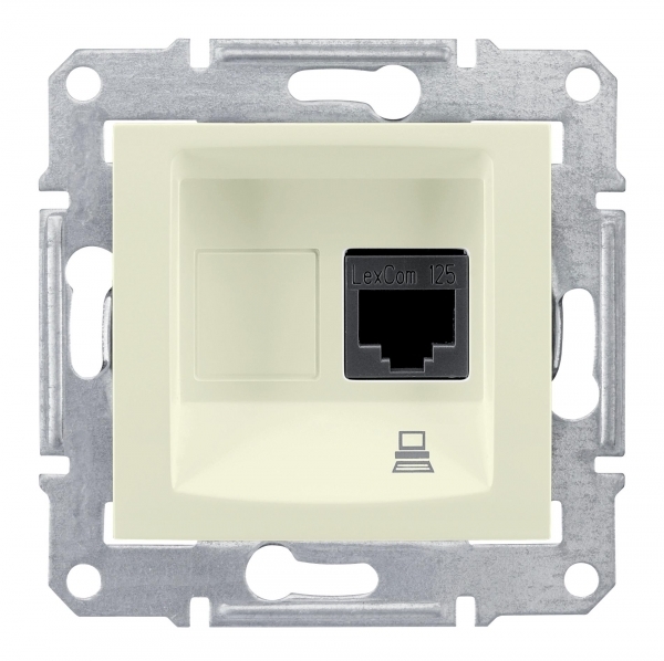 Schneider Electric SDN4900147 Компьют роз.кат.6 экр STP, беж.