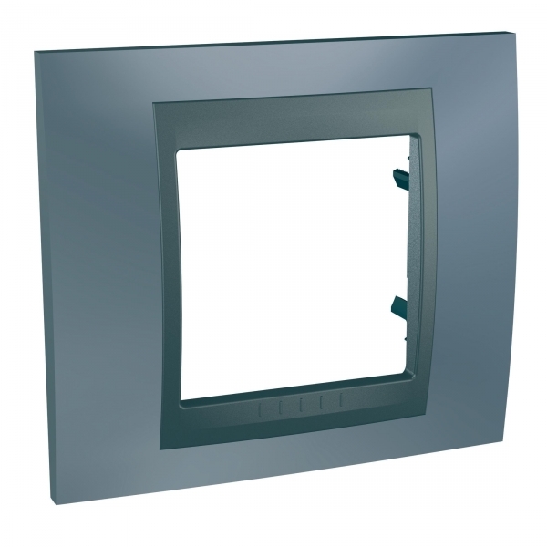 Schneider Electric MGU66.002.297 UNICA TOP РАМКА 1-постовая, ГРАФИТ/ГРЭЙ