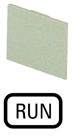 Шильдик , RUN (283SQ25)