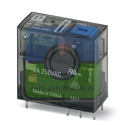 Phoenix contact 2987985 REL-MR- 24DC/21-21AU/MS Одиночное реле