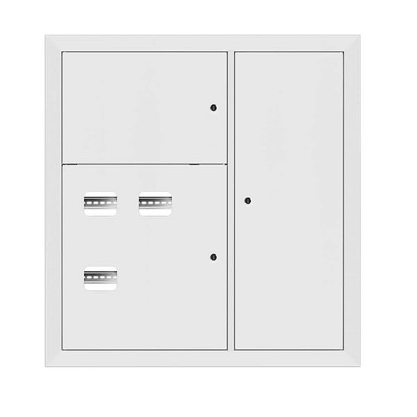 EKF mb28-v-3-r9003 Щит этажный 3 кв. RAL9003 (1000х950х150) EKF Basic