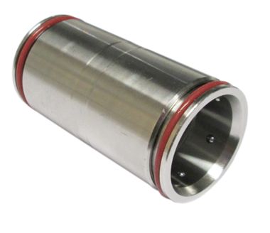 DKC EX6110-50 Аксессуар муфта труба-труба, для системы металлических труб Cosmec. DT 50 мм. Никелированная латунь.