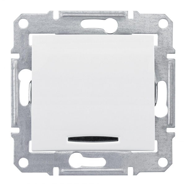 Schneider Electric SDN0501121 Перекл.перек.с синей подсв.сх.7, бел.