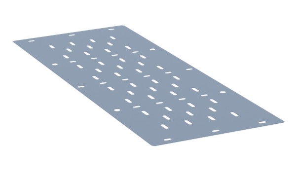 EKF vd500-1-INOX Вставка донная основание 500 мм (толщина 1 мм) INOX EKF