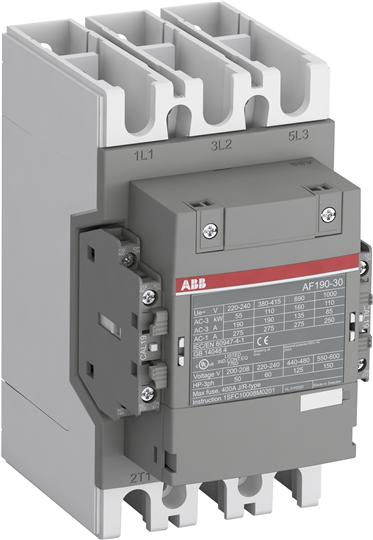 ABB 1SFL487002R3311 Контактор AF190-30-11-33, катушка 100-250В AC/DC с интерфейсом для подключения к ПЛК