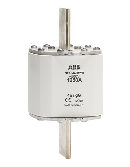 ABB 1SCA022637R4360 Предохранитель OFAF4AH1250 1250A тип gG размер4а, до 500В