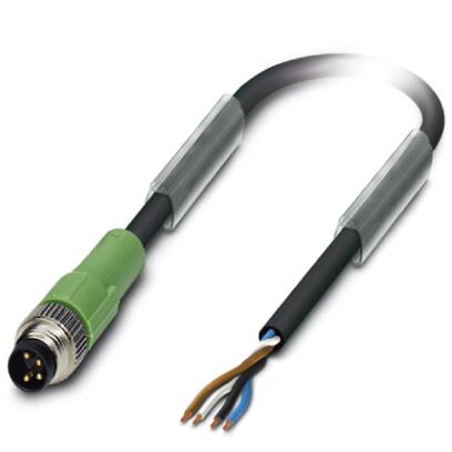 Phoenix contact 1681790 SAC-4P-M 8MS/3,0-PUR Кабель для датчика / исполнительного элемента
