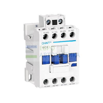 CHINT 572288 Контактор NC8-18/4/W 4P 18А AC/DC (24~60В) (R)