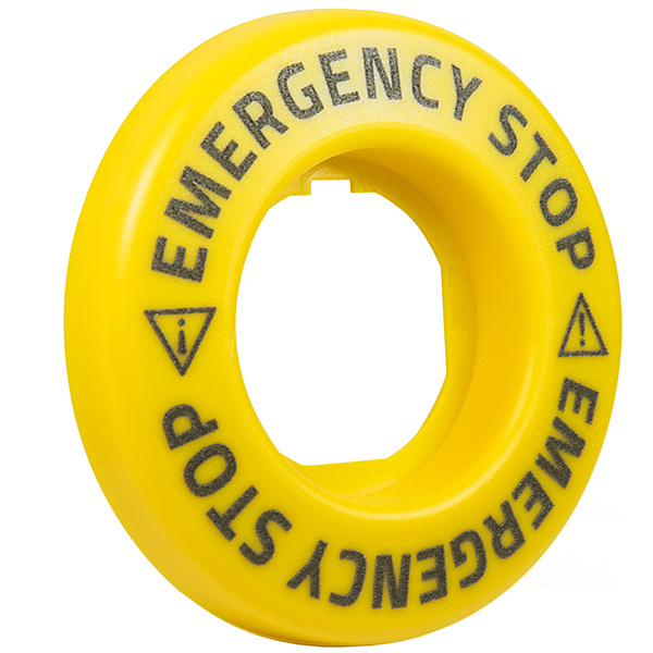 BET60LED2 Табличка аварийной кнопки с подсветкой светодиодной 24В AC/DC BET60LED2 Табличка аварийной кнопки с подсветкой светодиодной 24В AC/DC