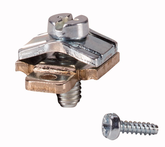 Зажим N, PE на монтажную рейку для маленьких корпусов (K-CI-K4)