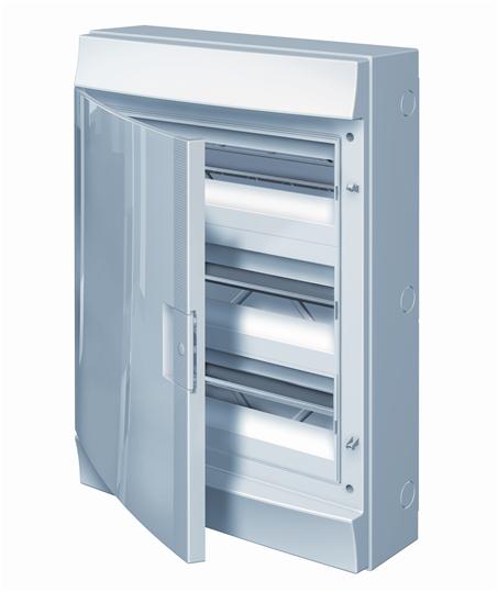 ABB Бокс настенный Mistral65 54М непрозр. дв (арт.1SL1108A00)