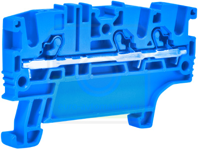 ETI 3903286 Клемма пружинная ESH-EFC.2/2+2/B (2,5 мм2, синяя, 2вх.+2вых., push-in)