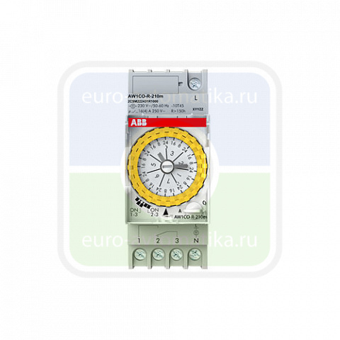 ABB 2CSM222431R1000 AW1CO-R-210m Реле времени недельное