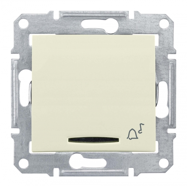 Schneider Electric SDN1600447 Кн.выкл. "звонок" подсв., беж.
