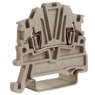 DKC ZHM400GR HMM.1GR, проходной зажим 1,5 кв.мм серый