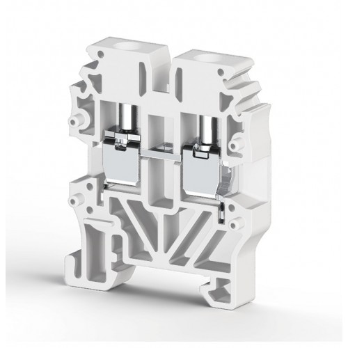 KLEMSAN 304426 Миниклеммник винтовой 2,5 мм.кв (белый); MVK2,5