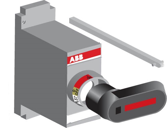 ABB 1SCA022779R7530 Ручка OSV200BK для OS32..160