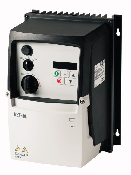 Преобразователь частоты DC1 1~115В/3~230В 5,8A 1,5кВт IP66, локальное управление (DC1-1D5D8NB-A6SN)