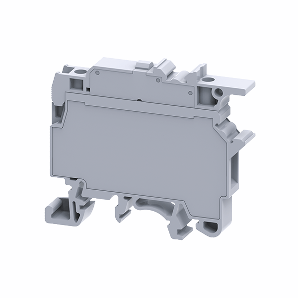 КЭАЗ 289796 Клемма для предохранителей винтовая OptiClip CF-4-HESI-(5x20)-6,3A-(0,2-6)-серый