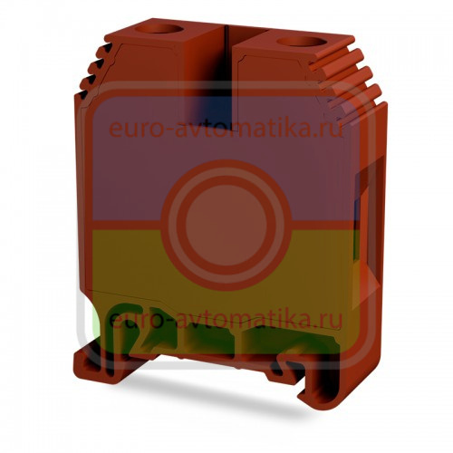 TBLOC 8000099071 - Клеммник на DIN-рейку (Винтовой) 35 мм.кв. (коричневый);TBL 35