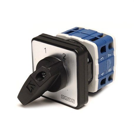 Переключатель полюсов двухфазный (1-2) 80А