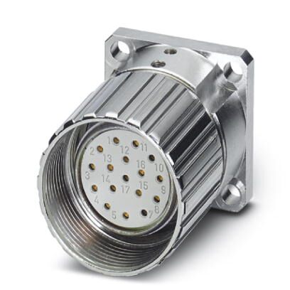 Phoenix contact 1599388 RC-12S1NC2YF00 Приборный соединитель, передняя часть стенки, с накатанной гайкой